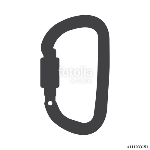 500x500 Carabiner Icon Stock Image And Royalty Free Vector