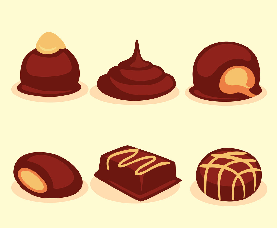 1136x936 Delicious Chocolate Caramel Vectors Vector Art Graphics