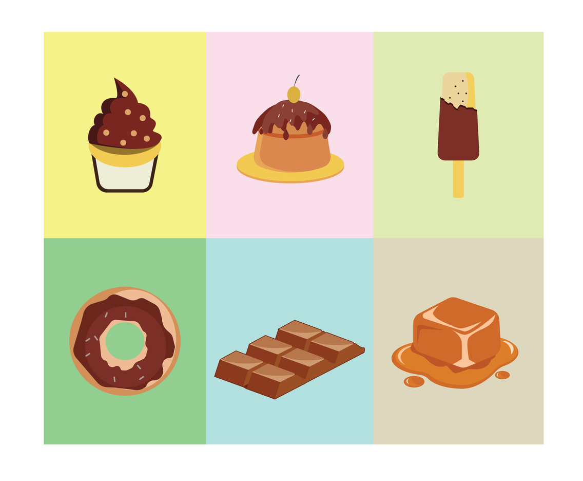 1136x936 Caramel Sweet Vector Vector Art Graphics