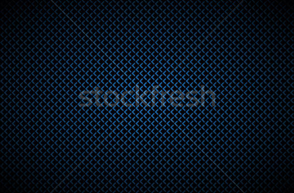 600x394 Dark Abstract Background With Blue Corners, Carbon Fiber, Vector