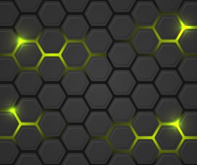 280x235 Hexagon Vector