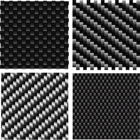 449x450 Vector Set Of Textured Carbon Patterns Royalty Free Vector Graphics