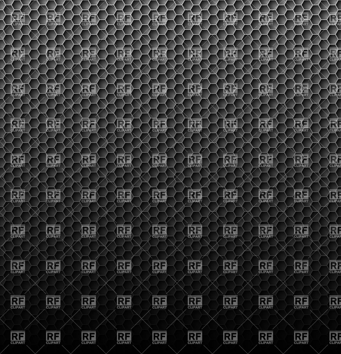 1155x1200 Black Carbon Background With Hexagon Mesh And Light Up Vector