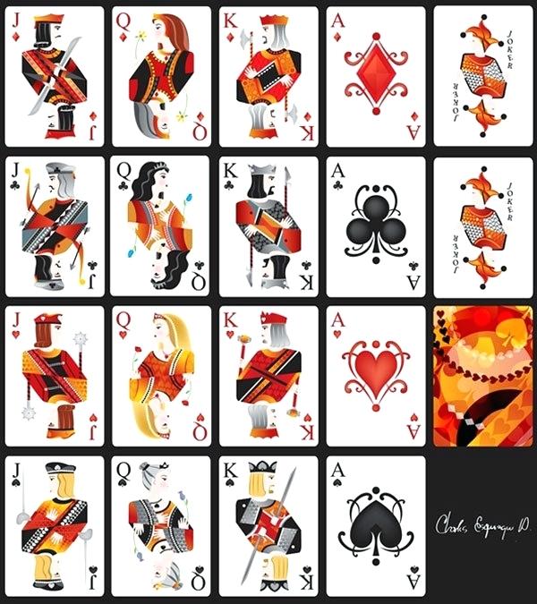 Playing Card Template 600x675 Playing Card Template