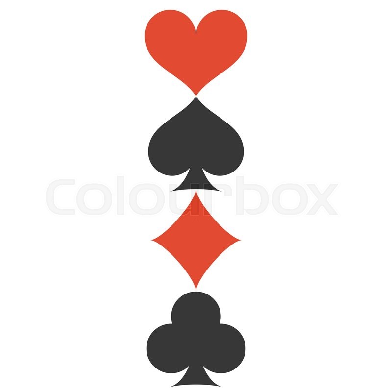 Vertical Vector Four Playing Cards Stock Vector Colourbox 800x800 Vertical Vector Four Playing Cards Stock Vector Colourbox