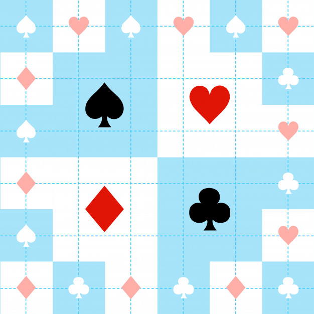 Card Suits Blue Red White Chess Board Background Vector Premium 626x626 Card Suits Blue Red White Chess Board Background Vector Premium