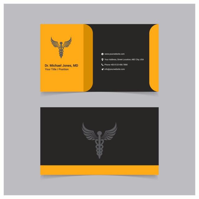 Modern Clean And Creative Business Card Vector Template Template 640x640 Modern Clean And Creative Business Card Vector Template Template