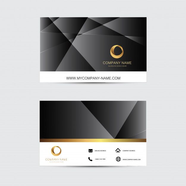 Geometric Background Business Card Template Flat Design Premium 626x626 Geometric Background Business Card Template Flat Design Premium