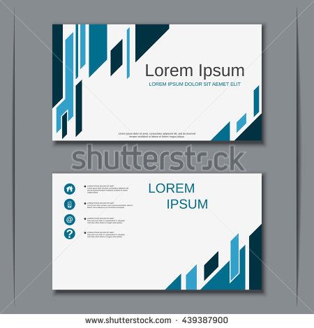 Modern Business Visiting Card Vector Design Template Dizign 450x470 Modern Business Visiting Card Vector Design Template Dizign