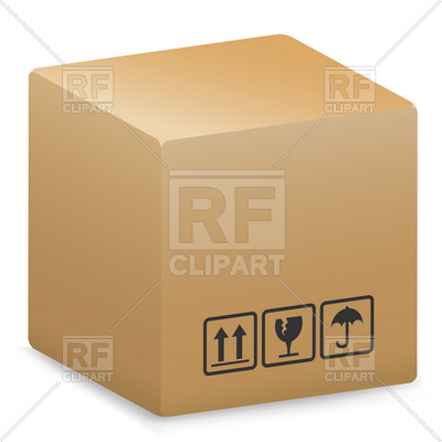 Shipping Cardboard Box Vector Image Of Objects Frbird 400x400 Shipping Cardboard Box Vector Image Of Objects Frbird