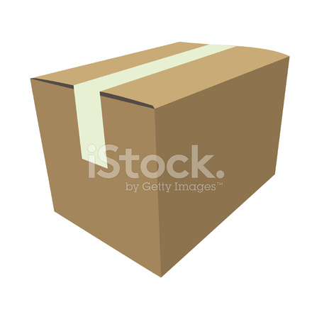 Cardboard Box Vector Stock Vector 440x440 Cardboard Box Vector Stock Vector