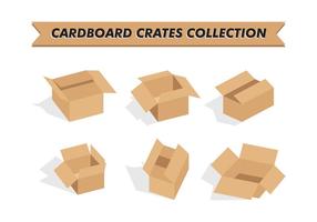 286x200 Cardboard Box Free Vector Art