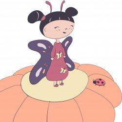 250x250 Moose Cardinal Bird Vector Illustrations