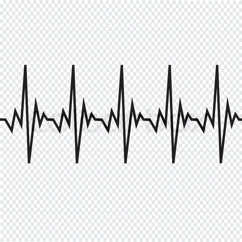 800x800 Heart Beat Cardiogram Icon Stock Vector Colourbox