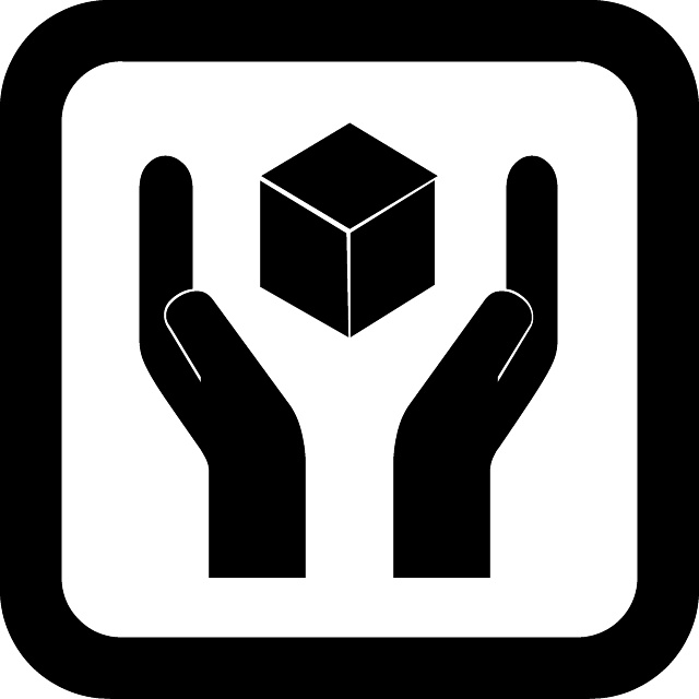 640x640 Handle With Care Vector Symbol