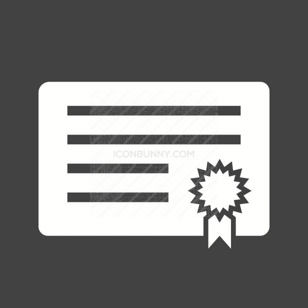 600x600 Career Glyph Inverted Icon