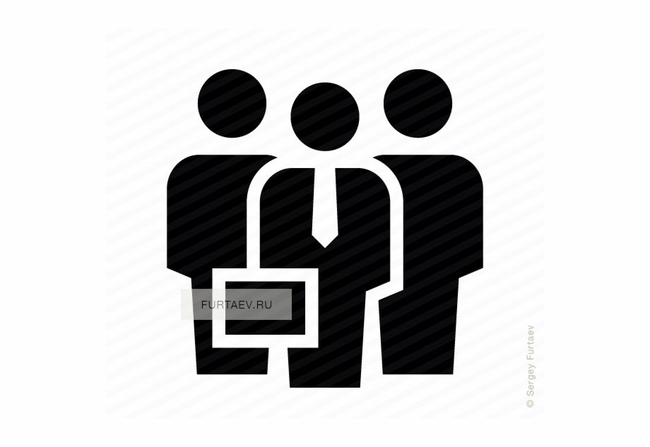 920x633 Vector Icon Of Male Person With Tie And Briefcase Under