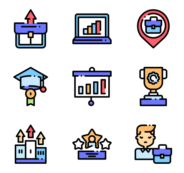 600x564 Promotions Career Icon Packs