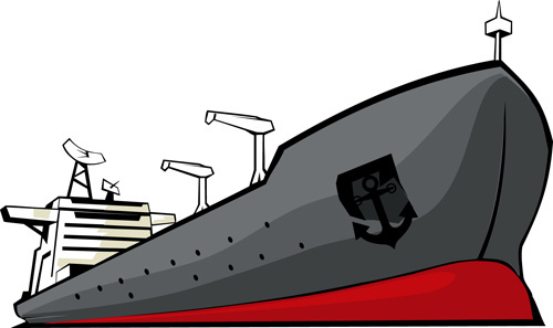 500x297 Free Vector Cargo Ships Free Vector Download