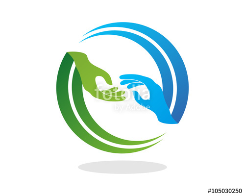 500x400 Care Hand Love Stock Image And Royalty Free Vector