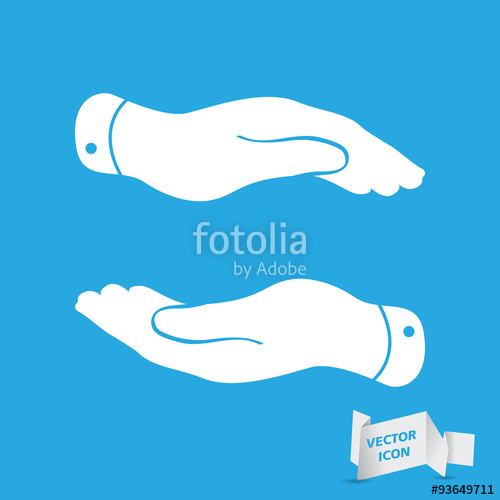 500x500 Caring Hands Icon