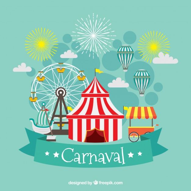 626x626 Fondo Plano De Carnaval Vector Gratuito Ideas Proyectos