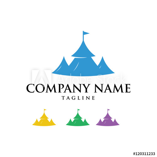 500x500 Circus Carnival Performing Icon Logo Vector