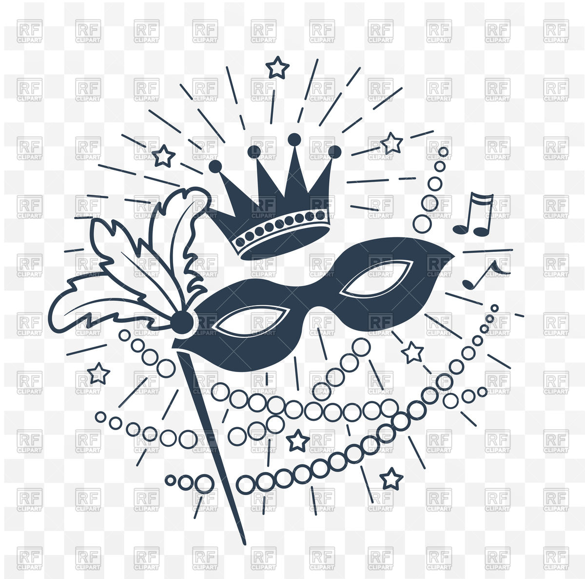 1200x1186 Mardi Gras Mask Icon Vector Image Of Holiday Rodnikovay