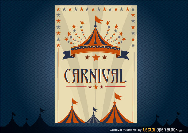 640x452 Free Vectors Carnival Poster Design Vector Open Stock