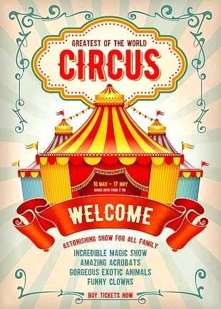 310x434 Beige Carnival Poster Template Vector Flyer Free Download