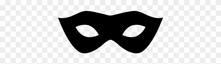 840x243 Carnival Mask Silhouette Vector