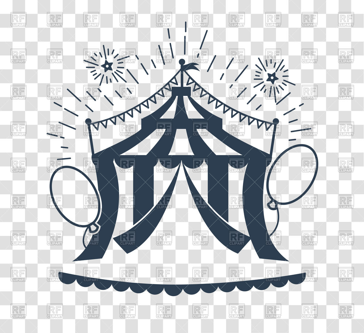 Icon Of Circus Tent Vector Image Of Sport And Leisure Rodnikovay 1200x1097 Icon Of Circus Tent Vector Image Of Sport And Leisure Rodnikovay
