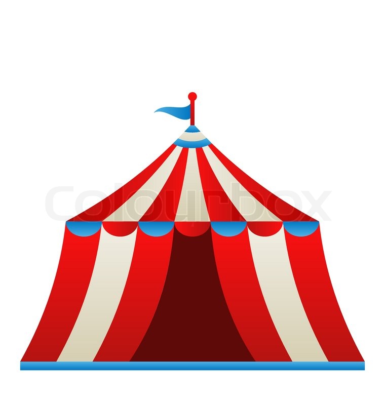 Illustration Open Circus Stripe Tent Stock Vector Colourbox 760x800 Illustration Open Circus Stripe Tent Stock Vector Colourbox