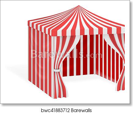 Carnival Tent For Outdoor Party Event Vector Illustration, Art 435x370 Carnival Tent For Outdoor Party Event Vector Illustration, Art