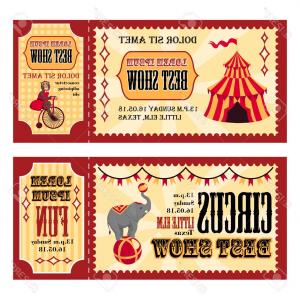 300x300 Photostock Vector Vintage Grunge Background Template For Circus