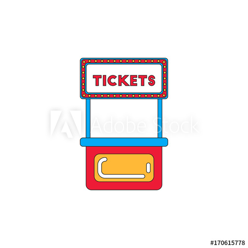 500x500 Carnival Ticket Booth