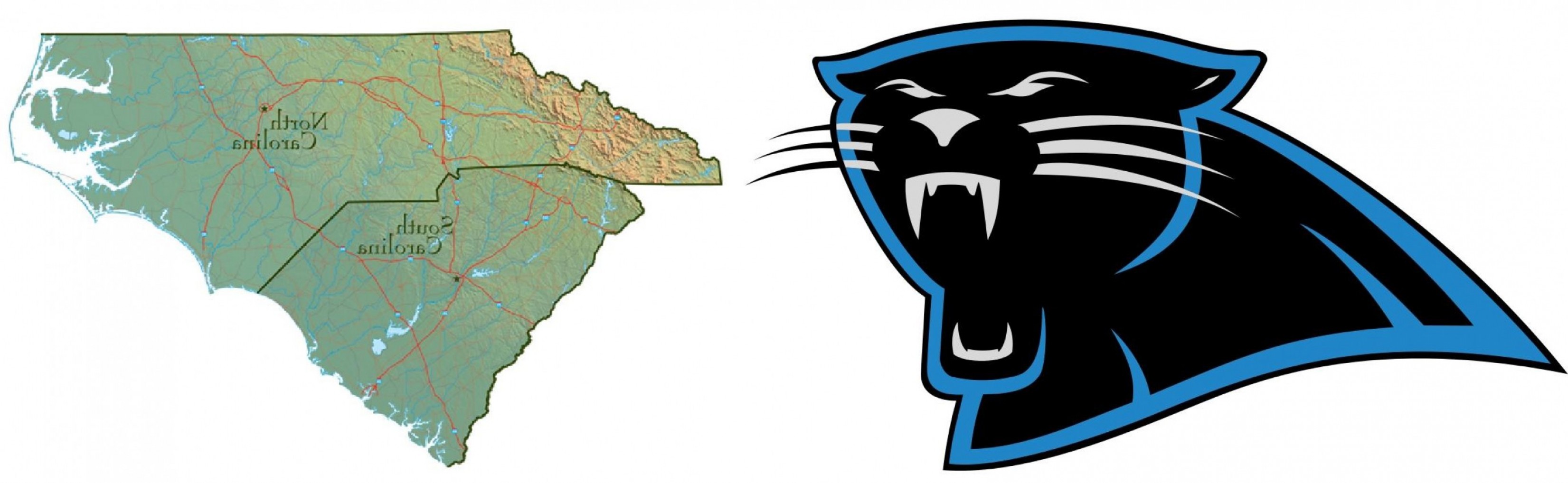 3302x1018 Carolina Panthers Vector Clip Art Hoodamathrun