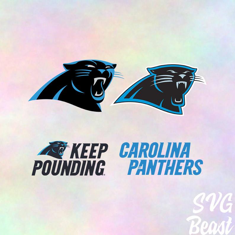 794x793 Carolina Panthers Vector Cameo Pdf Instant Etsy