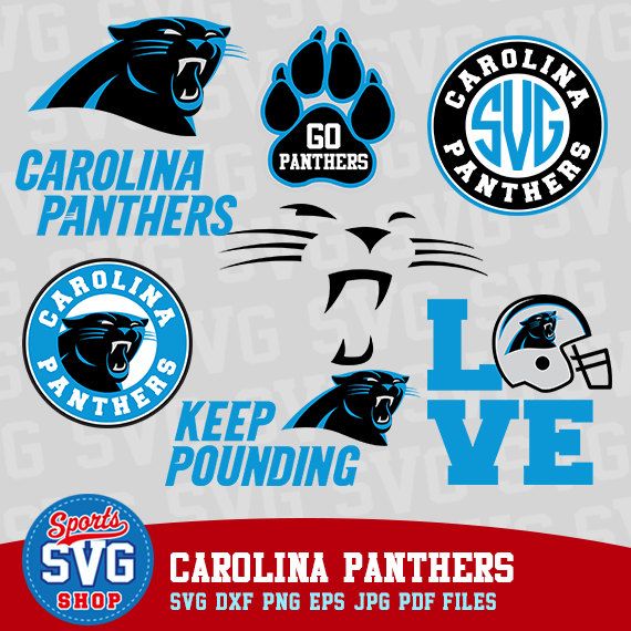 570x570 Carolina Panthers Silhouette Cricut Vector Boys
