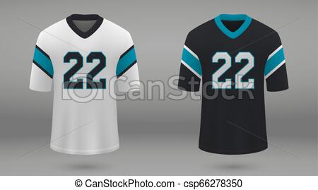 450x269 Realistic American Football Jersey Carolina Panthers, Shirt