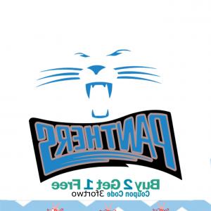 300x300 Carolina Panthers Logo On All Star Floor Mat Newwaysys