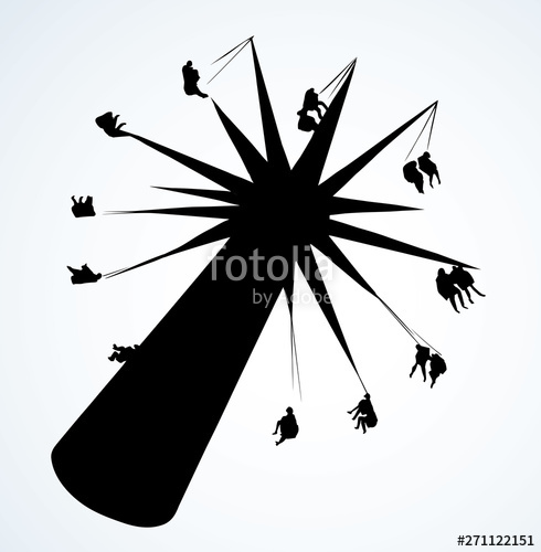 Carousel Vector Drawing Stock Image And Royalty Free Vector 490x500 Carousel Vector Drawing Stock Image And Royalty Free Vector