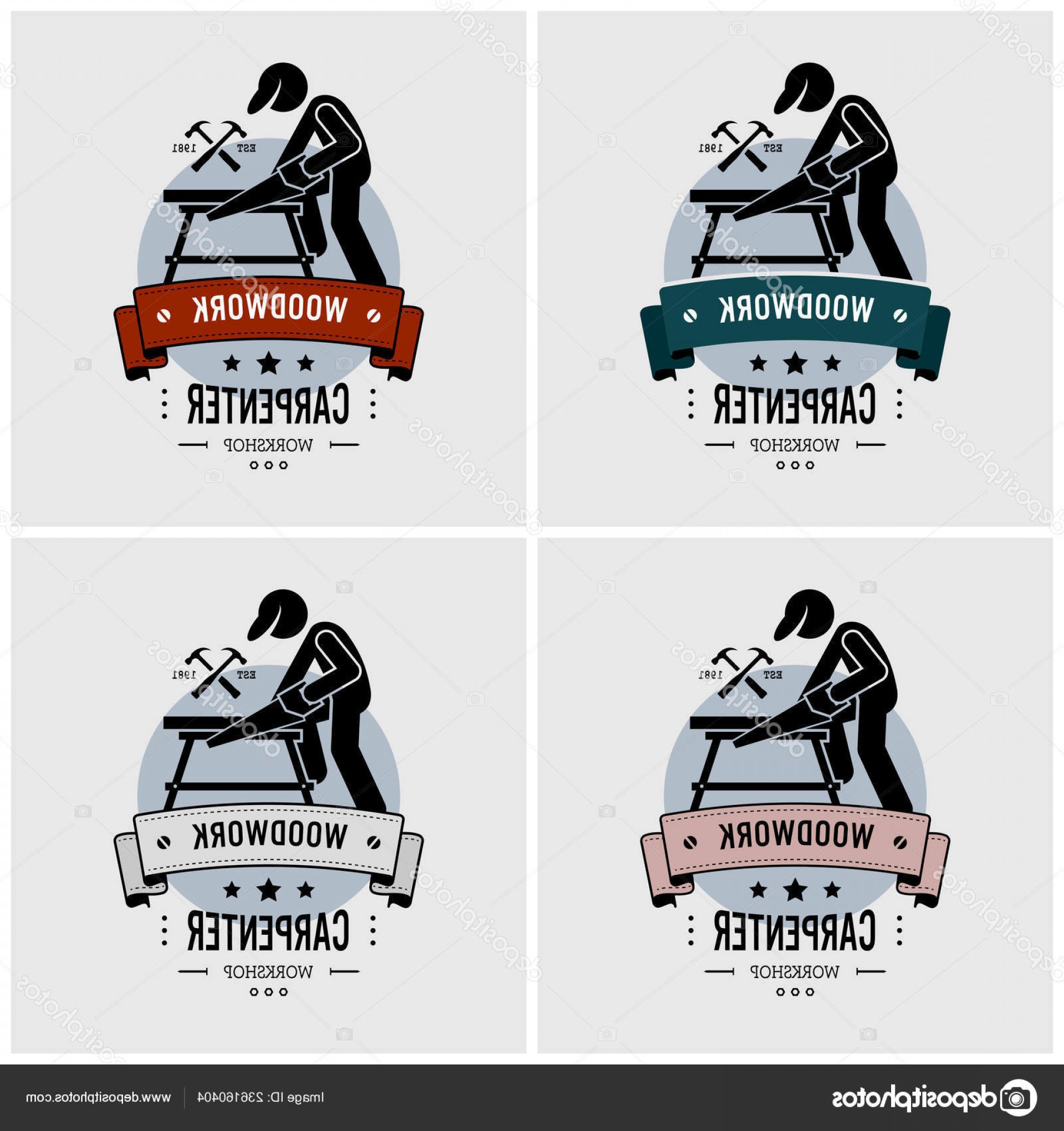 Stock Illustration Carpenter Logo Design Vector Artwork Handandbeak 1920x2040 Stock Illustration Carpenter Logo Design Vector Artwork Handandbeak