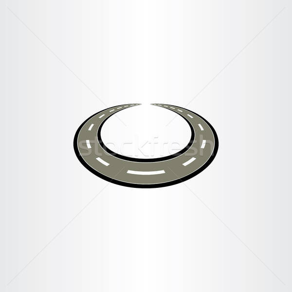 600x600 Carretera Carretera Vector Icono