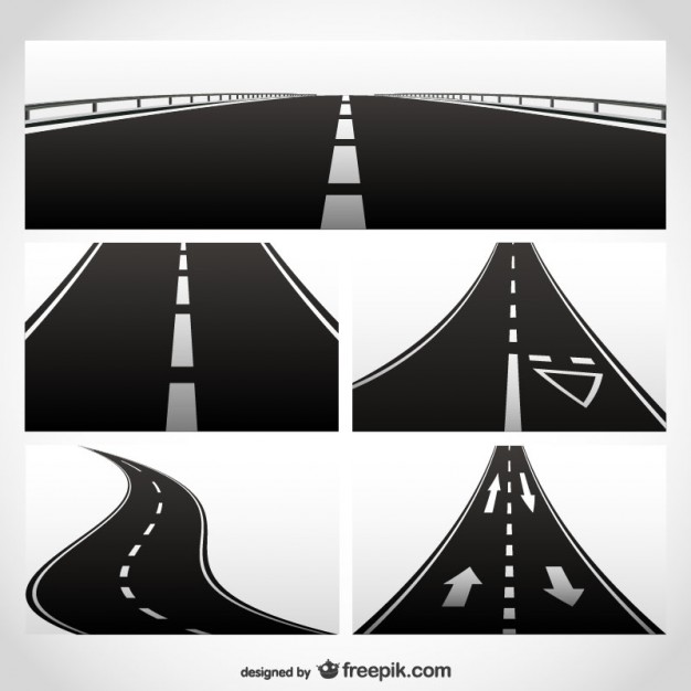 626x626 Vector De La Carretera Descargar Vectores Gratis