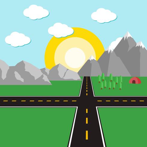 490x490 Carretera Carretera Vector