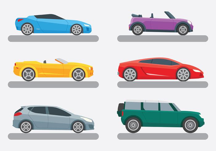 700x490 Bright Carros Icons Vector