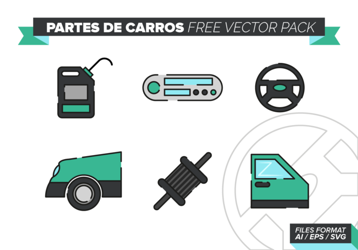 700x490 Partes De Carros Free Vector Pack
