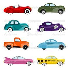 236x236 Stock Vector Jen Meyer Designs Car Vector, Car Illustration