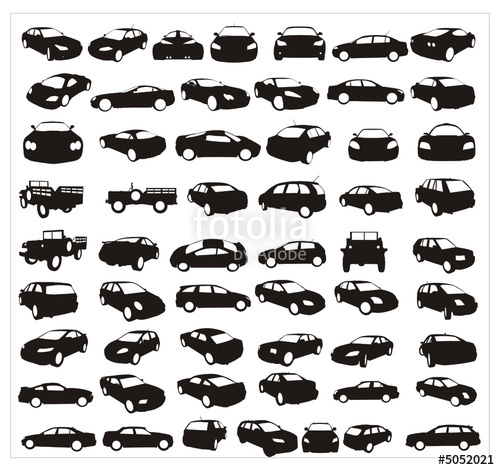 500x470 Carros En Vector Stock Image And Royalty Free Vector